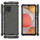 Honeycomb Case armor cover with TPU Bumper for Samsung Galaxy A42 5G black