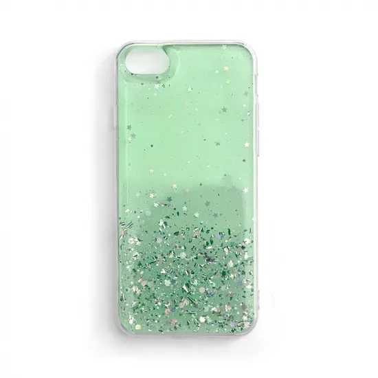Wozinsky Star Glitter Shining Cover for Xiaomi Redmi Note 9T 5G green