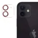 Joyroom Shining Series full lens protector camera tempered glass for iPhone 12 mini red (JR-PF686)