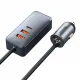 Baseus Share Together car charger 3x USB / USB Type C 120W PPS Quick Charge Power Delivery gray (CCBT-B0G)