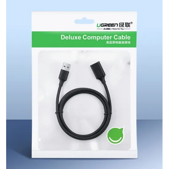 [ON RETURN] Ugreen cable cord extension adapter USB 3.0 (female) - USB 3.0 (male) 3 m black (US129 30127)