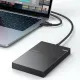Ugreen Festplattengehäuse 2,5' USB 3.2 Gen 1 5Gbps Schacht für HDD SSD mit USB Kabel schwarz (30719 CM471)