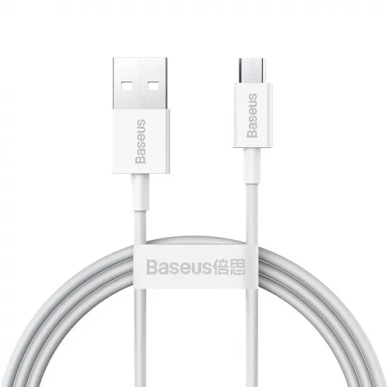 Baseus Superior USB-A / micro USB 2A cable 1m - white