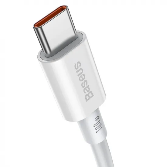 Baseus Superior Cable Cord USB Type C - USB Type C Quick Charge / Power Delivery / FCP 100W 5A 20V 2m white (CATYS-C02)