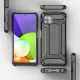 Hybrid Armor Case Tough Rugged Cover for Samsung Galaxy A22 4G black