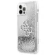 Guess GUHCP12LLG4GSI iPhone 12 Pro Max 6.7&quot; silver/silver hardcase 4G Big Liquid Glitter
