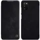 Nillkin Qin Lederholsterhülle für Samsung Galaxy A03s schwarz