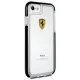 Ferrari Hardcase FEGLHCP7BK iPhone 7/8 SE 2020 / SE 2022 Stoßfest transparent schwarz