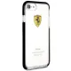 Ferrari Hardcase FEGLHCP7BK iPhone 7/8 SE 2020 / SE 2022 Shockproof transparent black