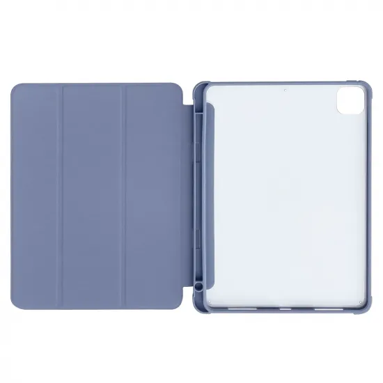 Stand Tablet Case Smart Cover case for iPad Pro 11 ' 2021 with stand function navy blue