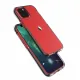 Spring Case clear TPU gel protective cover with colorful frame for iPhone 13 mini mint