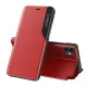 Eco Leather View Case booktype case schutzhülle aufklappbare hülle iPhone 13 mini rot