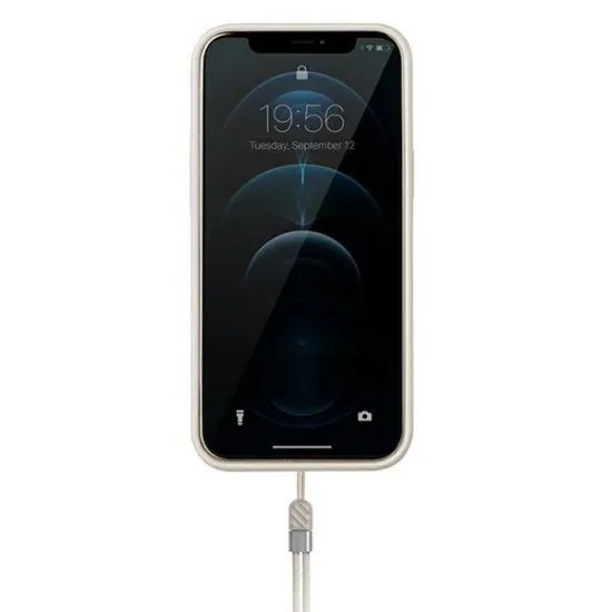 UNIQ etui Heldro iPhone 12 Pro Max 6,7" beżowy moro/ivory camo Antimicrobial