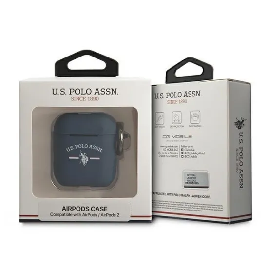 US Polo USACA2SFGV AirPods 1/2 case navy/navy