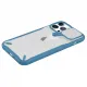Nillkin Cyclops Case durable case with camera cover and foldable stand for iPhone 13 Pro Max blue