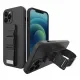 Rope case gel case with a lanyard chain handbag lanyard Samsung Galaxy S21 Ultra 5G black