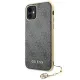 Guess GUHCN61GF4GGR iPhone 11 6.1&quot; / Xr grey/gray hard case 4G Charms Collection