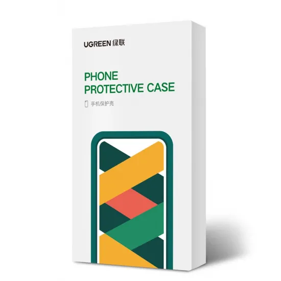 Ugreen Fusion Kickstand Case iPhone 13 Hardcover mit Gelrahmen und Ständer schwarz (90152)