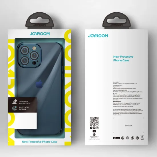 Joyroom Chery Mirror Case Cover for iPhone 13 Metallic Frame Blue (JR-BP907 royal blue)