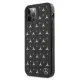 Mercedes MEHCP12MESPBK iPhone 12/12 Pro 6,1" czarny/black hardcase Silver Stars Pattern