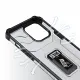 Crystal Ring Case Kickstand Tough Rugged Cover for iPhone 13 Pro black