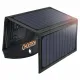Choetech solar charger USB foldable solar charger 19W 2x USB black (SC001)
