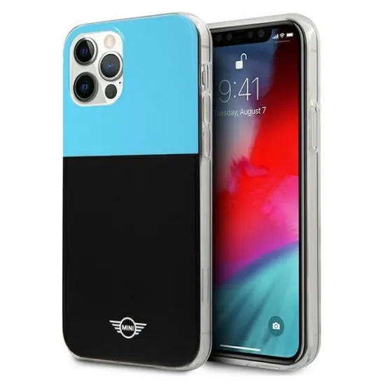Mini MIHCP12MPCUCBLB iPhone 12/12 Pro 6.1 &quot;blue / blue hard case Color Block
