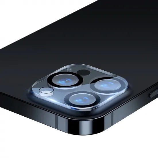 Baseus 2x Tempered Glass 0.3mm Full Camera Lens iPhone 13 Pro Max / iPhone 13 Pro (SGQK000102)