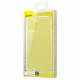 Baseus Frosted Glass Case Cover for iPhone 13 Pro Max Hard Cover with Gel Frame Transparent (ARWS000202)