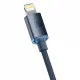 Baseus CAJY000301 Lightning - USB-C PD QC cable 20W 480Mb/s 2m - black
