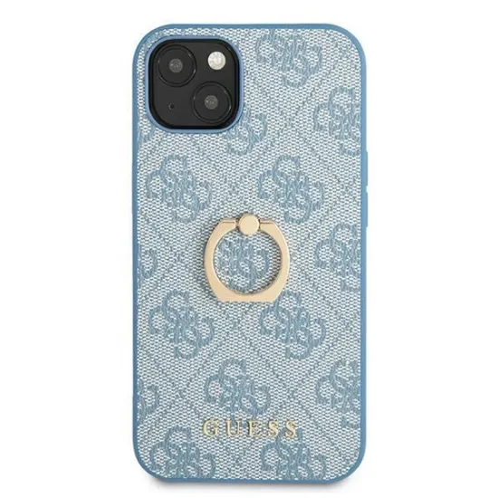 Guess GUHCP13S4GMRBL iPhone 13 mini 5.4&quot; blue/blue hardcase 4G with ring stand