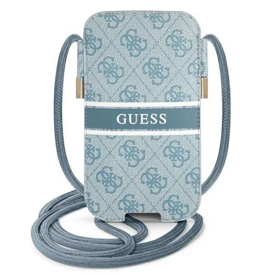 Guess Handbag GUPHL4GDBL 6.7" blue/blue hardcase 4G Stripe