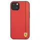 Ferrari FESAXHCP13SRE iPhone 13 mini 5.4&quot; red/red hardcase On Track Carbon Stripe