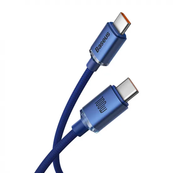 Baseus CAJY000603 USB-C - USB-C PD cable 100W 5A 480Mb/s 1.2m - blue