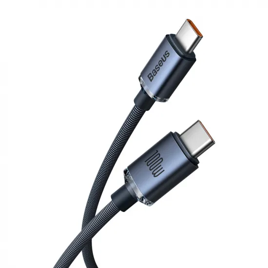 Baseus CAJY000701 USB-C - USB-C PD cable 100W 5A 480Mb/s 2m - black