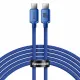 Baseus CAJY000703 USB-C - USB-C PD cable 100W 480Mb/s 2m - blue