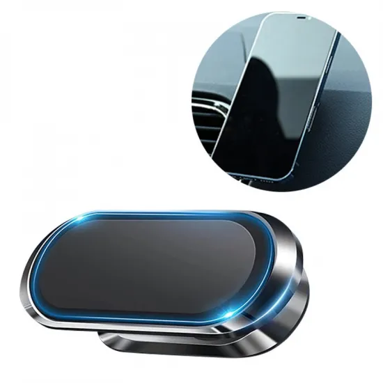 Joyroom self-adhesive magnetic car dashboard holder silver (JR-ZS227)
