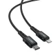 Acefast cable MFI USB Type C - Lightning 1,8m, 30W, 3A black (C4-01 C Black)