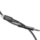 Acefast audio cable MFI Lightning - 3.5mm mini jack (male) 1.2m, AUX black (C1-06 black)