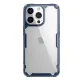 Nillkin Nature Pro Hülle für iPhone 13 Pro Max gepanzerte Abdeckung blau