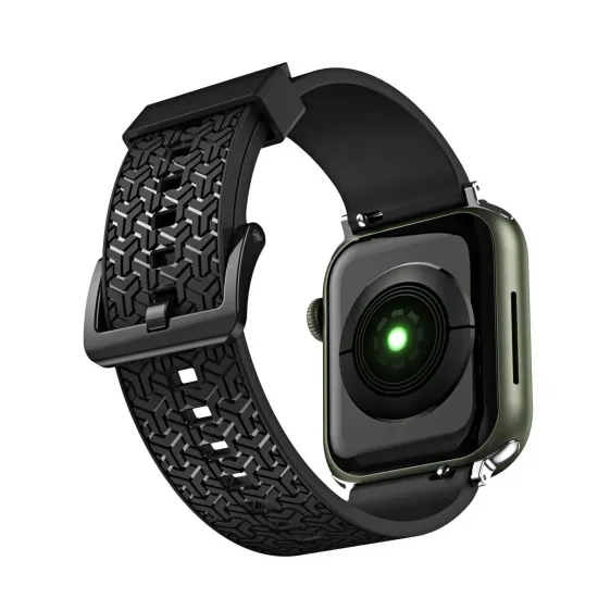 Uhrenarmband Y-Armband für Apple Watch Watch 7 / SE (45/44 / 42mm) Band Uhrenarmband schwarz