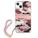 Guess GUHCP13MKCABPI iPhone 13 6.1&quot; pink/pink hardcase Camo Strap Collection