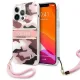 Guess GUHCP13XKCABPI iPhone 13 Pro Max 6,7&quot; pink/pink Hardcase Camo Strap Collection