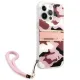 Guess GUHCP13XKCABPI iPhone 13 Pro Max 6.7&quot; pink/pink hardcase Camo Strap Collection