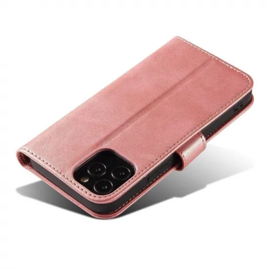 Magnet Case elegant flip cover case with stand function Xiaomi Redmi Note 11 Pro+ 5G (China) / 11 Pro 5G (China) / Mi11i HyperCharge / Poco X4 NFC 5G pink