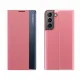 New Sleep Case cover with a stand function for Samsung Galaxy S22 + (S22 Plus) pink