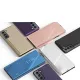 Clear View Case Flip Cover for Samsung Galaxy S22 + (S22 Plus) pink