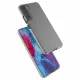 Spring Case Cover Gel Cover with Color Frame for Samsung Galaxy S22 + (S22 Plus) Dark Blue