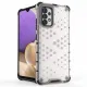 Honeycomb case armored cover with a gel frame for Samsung Galaxy A13 5G transparent