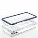Clear 3in1 Case for Samsung Galaxy A13 5G Frame Gel Cover Blue